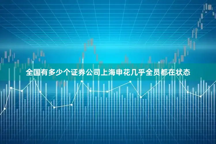 全国有多少个证券公司上海申花几乎全员都在状态